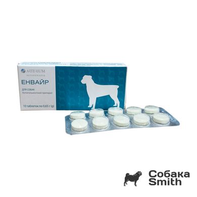 Энвайр таблетки от глистов для собак, 10 шт 2654 фото