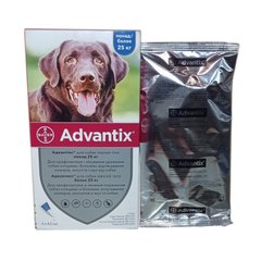 Адвантикс для собак 25-40 кг, 4 пипетки 2639 фото