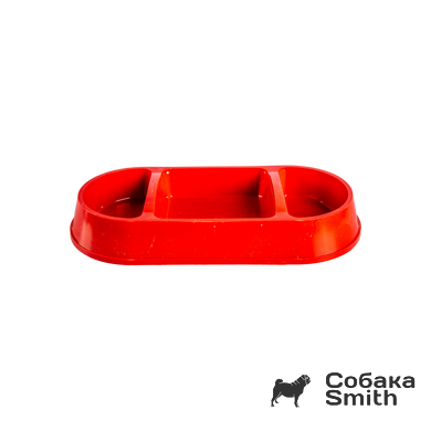 Миска для котів 3-х секційна 0,1л+0,25л+0,1л 3208 фото Миска для котів 3-х секційна 0,1л+0,25л+0,1л 3208 фото