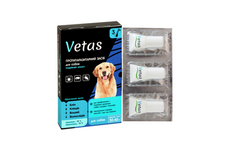 Краплі Ветас інсектоак. для собак 30-40 кг, 6 мл, № 3 2608 фото