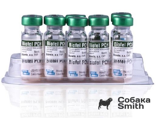 Вакцина Біофел PCH 1доза/1мл (проти панлек-,каліц-,герпевір-котів) 2959 фото