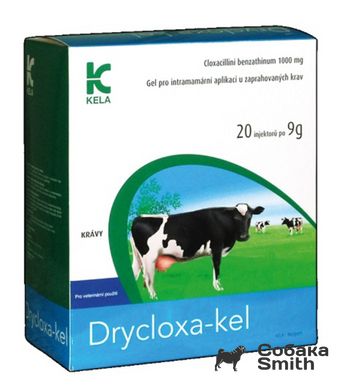 Драйклокса-Кел от мастита у коров, шприц-туба 9 г 3370 фото