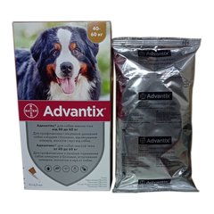 Адвантикс для собак XXL 40-60 кг, 4 пипетки 2640 фото
