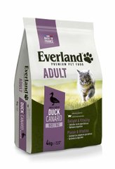 Сухой корм для котов Эверленд с уткой 4кг 3675 фото