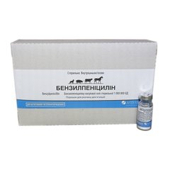 Бензилпеніцилін 1 000 000 ОД пор. ін. № 40 (Артеріум) 3703 фото